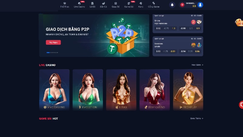 Nhà cái sở hữu thư viện trò chơi khủng